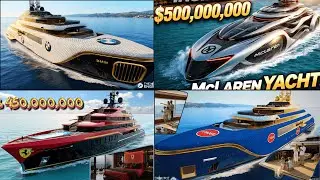 ULTIMATE LUXURY YACHT COMPILATION 🚢 | 4 Mega Yachts | Billionaire Ocean Lifestyle