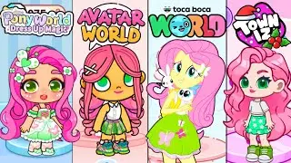 🦋CRIANDO a FLUTTERSHY My little Pony/avatar world vs pony world vs toca life WORLD vs tomniz