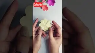 Watch Full Video | Diy Decorative paper flower #cartoon  #viral #3dcraft #papercraft #paperflower