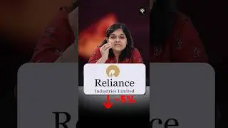 Why did Reliance Industries Ltd. fall by ~5%? | CA Rachana Ranade |#shorts