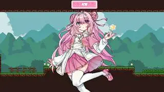 Unity Indie Game DEMO | Magical Girl vs Slime - First Boss Battle Gameplay