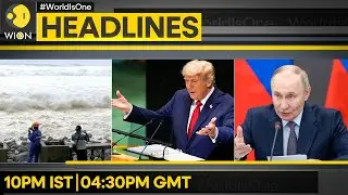 Trump Blames India, China For Ukraine War | UNGA Security Threat Plot Busted |WION HEADLINES