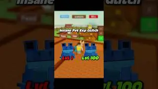 Insane Pet Exp Glitch! 😱😱 #robloxfyp #roblox #gardengames #growagarden #gag #growgarden