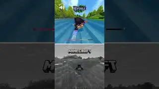 Hytale vs Minecraft Swimming Comparison #hytale #minecraft