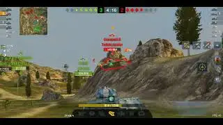 ПОЧТИ 7 ФРАГОВ НА TYPE 58 50-08, НО... #wotblitz #wotb #вотблиц #games #мобильныетанки 
