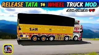 NEW TATA 14 WHEELER TRUCK MOD | DOWNLOAD NOW | ADIL USTAD