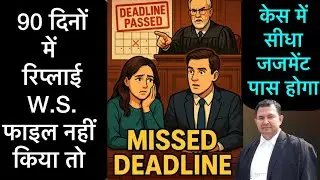 #54.25 time period limit to file written statement in court #application #reply #writtenstatement