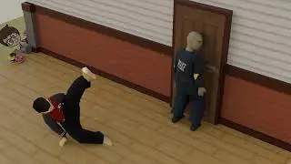 Project Zomboid Break Dance (sims cat breakdancing meme)