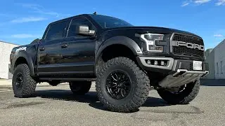 Ford Raptor 2019 года с BDS Lift на 38-дюймовых дисках и клапаном Fox Live