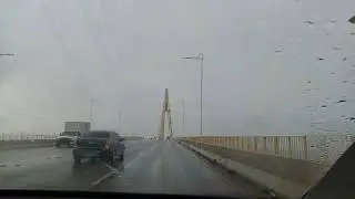 Ponte acima de Rio Negro em Manaus (AM). 20/12/2026 Мост над Чёрной рекой в Манаусе (АМ).