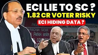 1.82 VOTER TO REMOVE FROM LIST? ECI LIED TO SC - IS ECI HIDING DATA? #supremecourtofindia #eci