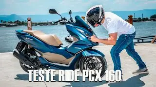 TEST RIDE HONDA PCX 160 2023 | TOP SPEED | FICOU LUXO MESMO ?