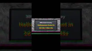 Coin simulator Halloween event! l   в мыслях это выглядело лучше l #roblox #shorts #halloween