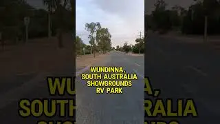 Wudinna, South Australia Showgrounds  RV Campground #camping #caravan