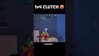 Quick 1v4 clutch😡🥵🥵#shorts #short #bgmi #pubg #pubgmobile #jonathan