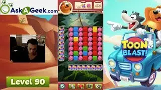 Toon Blast Level 90 Tips and Tricks!