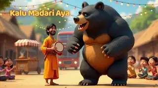 Kalu madari aaya kala apna bhalu laya song |Kalu Madari Aur Uska Bhalu | hindi rhymes for babies