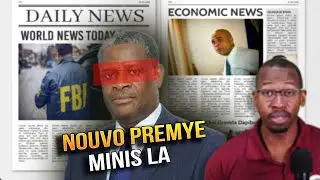 Gwo Chok Etazini Kraze Nouvo Premye Minis Kitap Ranplase Alix Didier A !