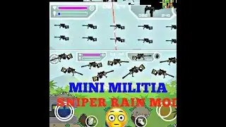 Mini Militia Sniper lobby Rain Mod