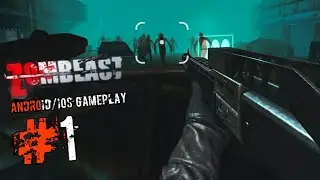 Zombeast walkthrough #1 Subway , dark || 1080p/60fps ultra HD graphics || Android/iOS gameplay