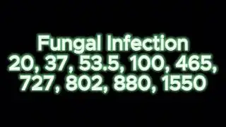Fungal Infection Frequency Sound Healing Rife Hz
