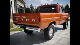 Модель F100 69 года готова к запуску и готова к Barrett-Jackson!!