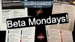 Обзор Grizzled Company Vs Combined Arms по понедельникам в рамках бета-тестирования!