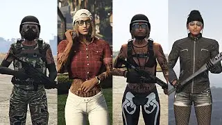 GTA 5 | ♡ +20 Cute Female Outfits ♡ [PS5/XBOX SX] *tryhard/non-tryhard*