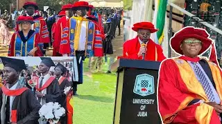 Watch The University of Juba Graduated About 3,000 Students Amid Runaway Unemployment in the Country