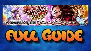 Dragon Ball Legends - Challenge Rush 2019 Full Guide [100% Completion]