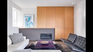 Vancouver Penthouse Loft - 801  233 Abbott Street, Gastown.  Designed by Splyce Design