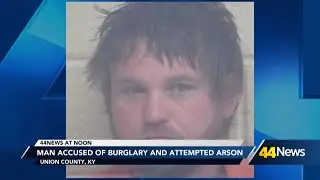 Man accused of burglary and attempted arson caught after pursuit, sheriff says