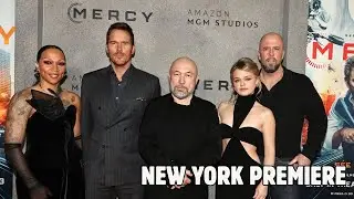 Mercy - New York Premiere | Red Carpet Arrivals with Chris Pratt, Kali Reis,, Chris Sullivan & More.