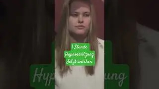 Komplette Hypnose-Session - 1 Stunde #hypnotized #trance #showhypnose #sleepy #hypno #m&uuml;de