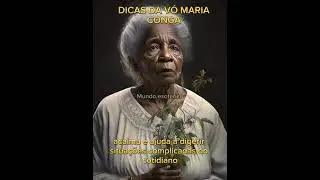 Dicas da Preta Velha Vovó Maria Conga! #pretavelha #vovomariaconga #umbanda #candomblé