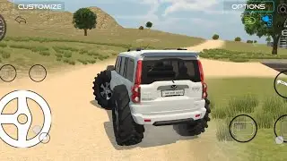 थार गाड़ी का खतरनाक स्टेंट रेसिंग 🚗 || #gamingvideos #games #gaming