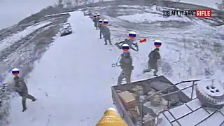 Украинские беспилотники-камикадзе уничтожили десятки российских пехотных групп, прибывших в Покро...