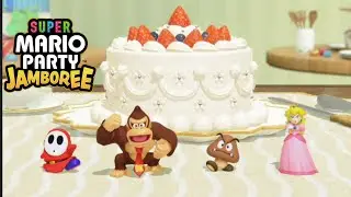 Let's Play Rhythm Kitchen in Super Mario Party Jamboree!  (Normal & Long mode)