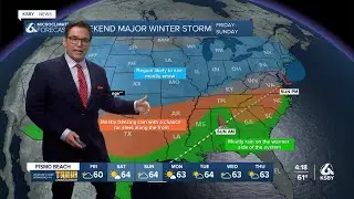 Patchy morning fog, then plenty of sun for the weekend