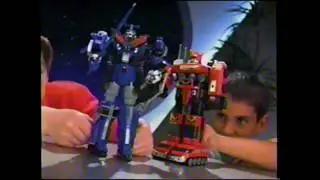 Power Rangers Lost Galaxy Megazord Bandai Toy Commercial