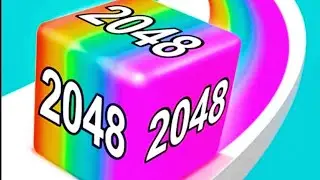 Infinity Cube Run 2048 Game