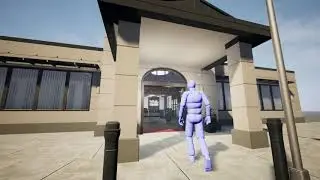 Unreal Engine 5 | Bank Building - Walk Around Demo ALSV4 | FAB Marketplace Content |