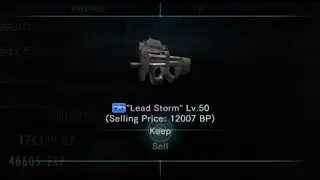 Resident Evil Revelations - Lv.50 Lead Storm - Purple Max Slots Drop