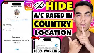 How To Hide Your Country On Instagram Account | Hide Instagram Account Based Location