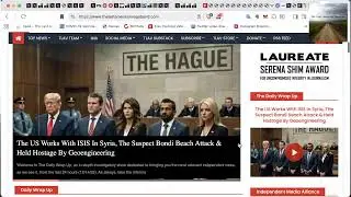 The US Works With ISIS In Syria, The Suspect Bondi Beach Attack & Held Hostage By Geoengineering