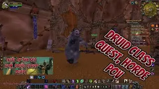 World of Warcraft WOTLK CLASSIC ERA Trial of the Sea Lion, Druid Class Quest