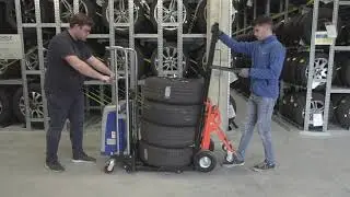 Transportkette RadCatcher Gorilla Einlagerung IREGA