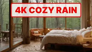🌧️ 30 MINUTES Cozy Rain Ambience | Rain Sounds & Soft Storm for Sleep, Relax & Study