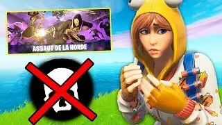 LE ''NO KILL CHALLENGE'' CONTRE L'ASSAUT DE LA HORDE SUR FORTNITE !