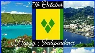 Happy Independence St. Vincent and the Grenadines.  45 years strong! Parade and celebration